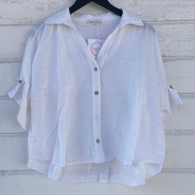 CABANA LIVING - DARA SKJORTE | WHITE