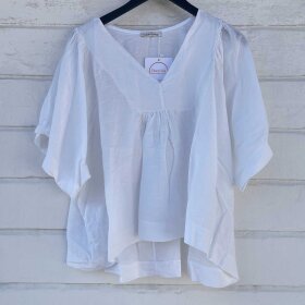 CABANA LIVING - TUDI BLUSE | WHITE