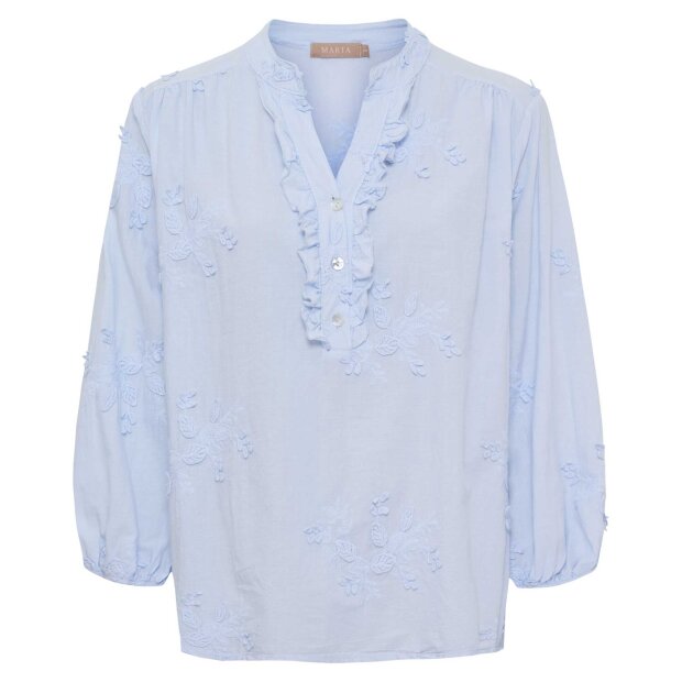 MARTA DU CHATEAU - ANNIKA BLOUSE | CIELO