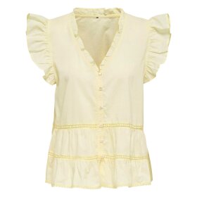 JDY - JULIA S/L LACE TOP | PEAR SORBET