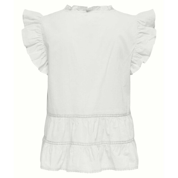 JDY - JULIA S/L LACE TOP | CLOUD DANCER
