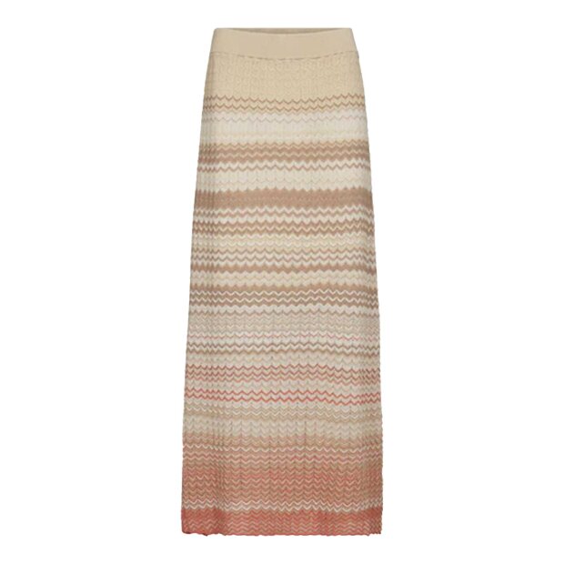 MOS MOSH - HOPI ZIG ZAG SKIRT | ECRU