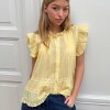 CONTINUE COPENHAGEN - AUDREY TOP | YELLOW