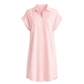 CONTINUE COPENHAGEN - KYLIE SKJORTE KJOLE | ROSE STRIPE