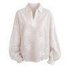 CONTINUE COPENHAGEN - EMMA BLOUSE | WHITE