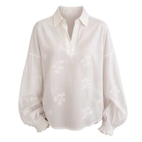 CONTINUE COPENHAGEN - EMMA BLOUSE | WHITE