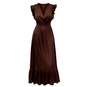 CONTINUE COPENHAGEN - BEATE DRESS | BROWN