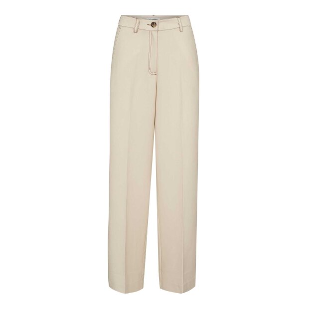 CO COUTURE - TERRY DENIM PANT | BISQUIT