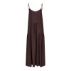 CO COUTURE - SUNRISE BLOCK STRAP DRESS | DARK BROWN CO COUTURE - SUNRISE BLOCK STRAP DRESS | DARK BROWN