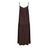 CO COUTURE - SUNRISE BLOCK STRAP DRESS | DARK BROWN CO COUTURE - SUNRISE BLOCK STRAP DRESS | DARK BROWN