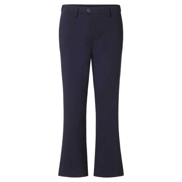 IVY COPENHAGEN - ALICE CROPPED FLARE PANTS | NAVY