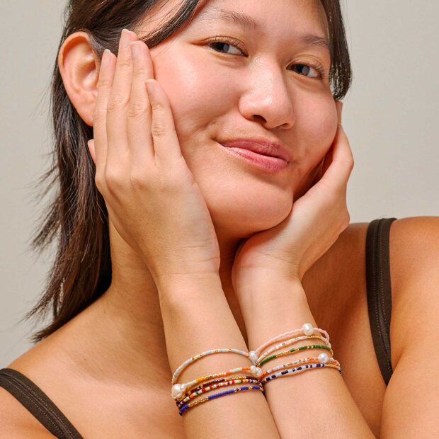 ENAMEL COPENHAGEN - PETRA BRACELET | KHAKI