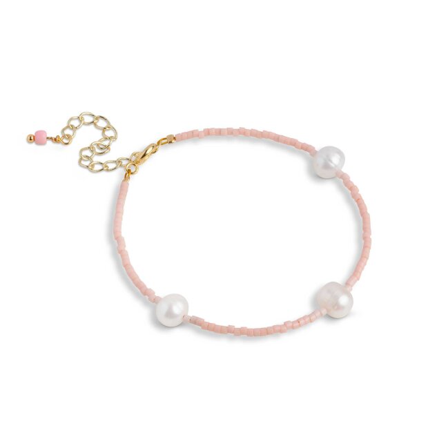 ENAMEL COPENHAGEN - PETRA BRACELET | LIGHT PINK