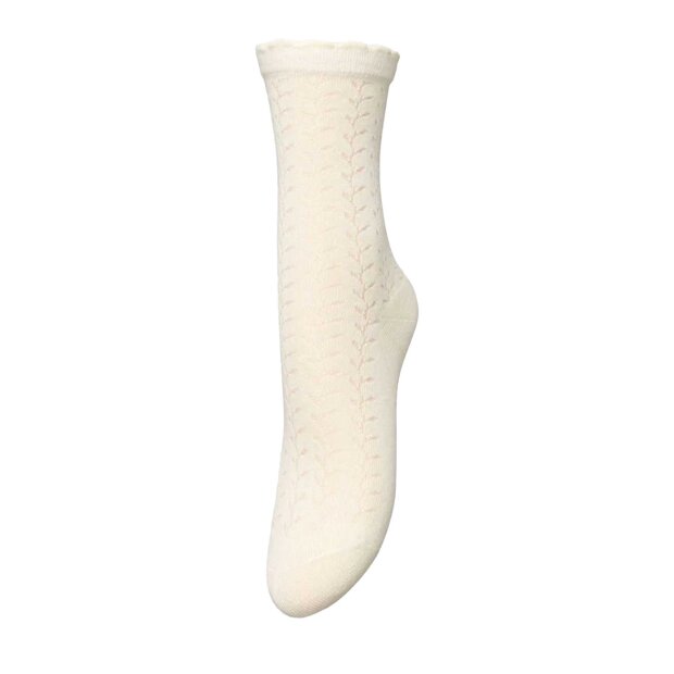 BECK SØNDERGAARD - LEOFA COTTA SOCK | BIRCH WHITE