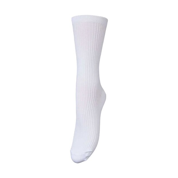 BECK SØNDERGAARD - TELMA SOLID SOCK | WHITE
