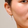 ENAMEL COPENHAGEN - LIVA HOOPS | FG/LIGHT CORAL
