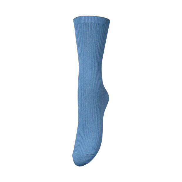 BECK SØNDERGAARD - TELMA SOLID SOCK | CORONET BLUE