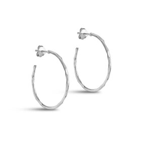 ENAMEL COPENHAGEN - ORGANIC ARENA MEDIUM HOOPS | SØLV