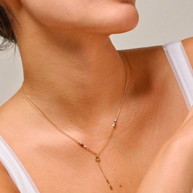 ENAMEL COPENHAGEN - DOROTHEA NECKLACE | FG/BOHO