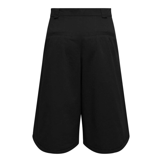 JDY - BIANCA HW BERMUDA SHORTS | BLACK