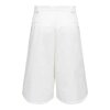 JDY - BIANCA HW BERMUDA SHORTS | WHITE