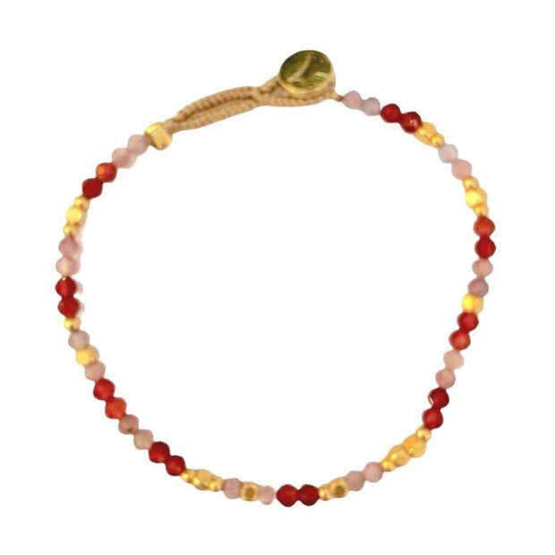 IBU JEWELS - BRACELET LULU LIV | MIX ORANGE