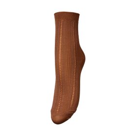 BECK SØNDERGAARD - SOLID DRAKE SOCK | MOCHA BROWN
