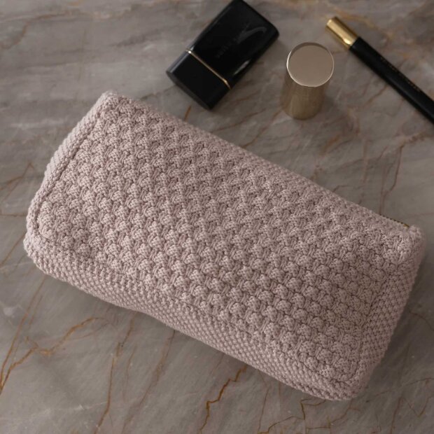 BY LOHN - KNITTED CLUTCH | HUSTED VIOLET