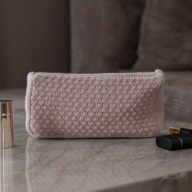 BY LOHN - KNITTED CLUTCH | HUSTED VIOLET