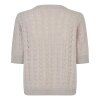 SIX AMES - ROCCA DECO SWEATER | SILVER WHITE MELANGE