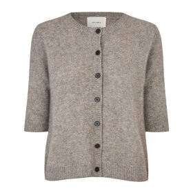 SIX AMES - ODA CARDIGAN | WARM GREY-BEIGE