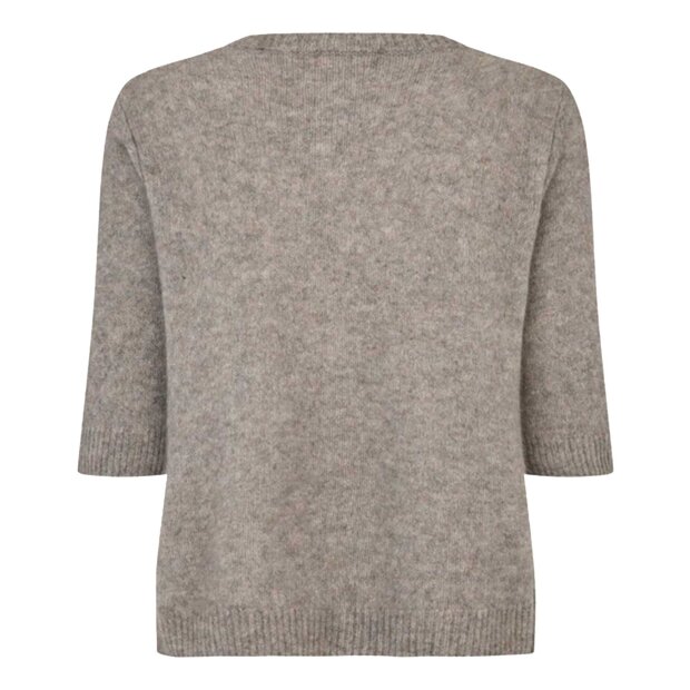 SIX AMES - ODA CARDIGAN | WARM GREY-BEIGE