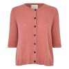 SIX AMES - ODA CARDIGAN | ROSEWOOD PINK MELANGE SIX AMES - ODA CARDIGAN | ROSEWOOD PINK MELANGE
