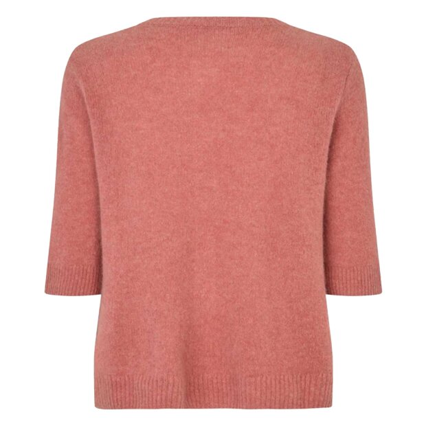 SIX AMES - ODA CARDIGAN | ROSEWOOD PINK MELANGE