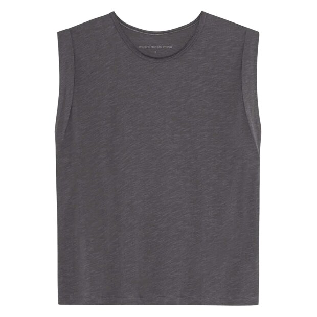 MOSHI MOSHI MIND - ACCEPT TANK TOP | DARK GREY