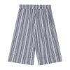 MOSHI MOSHI MIND - BREEZE STRIPE SHORTS | SEA BLUE/WHITE MOSHI MOSHI MIND - BREEZE STRIPE SHORTS | SEA BLUE/WHITE