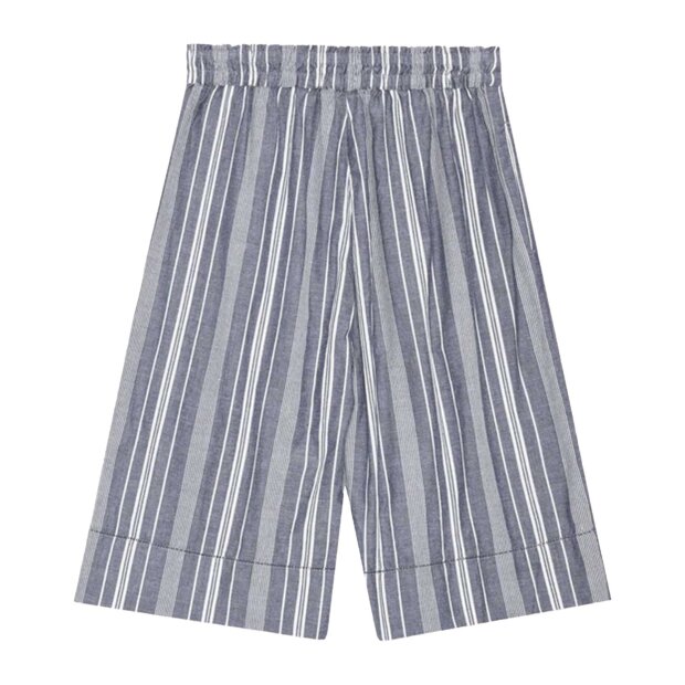 MOSHI MOSHI MIND - BREEZE STRIPE SHORTS | SEA BLUE/WHITE