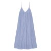 MOSHI MOSHI MIND - SOLACE STRIPE DRESS | LIGHT BLUE/WHITE