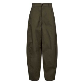 IVY COPENHAGEN - KATEE BARREL PANTS | OLIVE