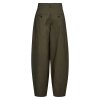 IVY COPENHAGEN - KATEE BARREL PANTS | OLIVE