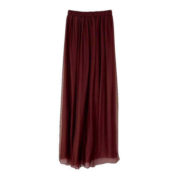 HAVE ONE - GONNA LUNGA AMPIA NEDERDEL | CIOCCOLATO