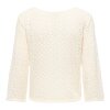 JDY - MIKA 3/4 BOAT NECK PULLOVER | EGGNOG