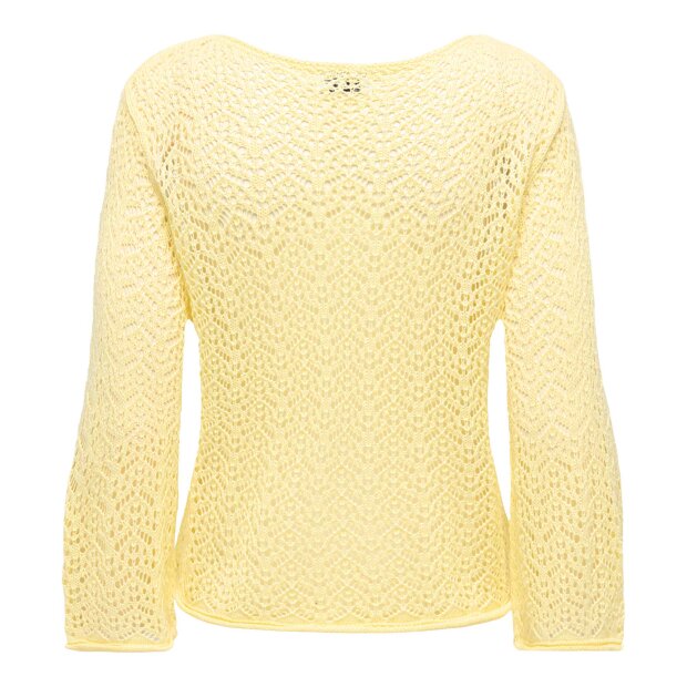 JDY - MIKA 3/4 BOAT NECK PULLOVER | DOUBLE CREAM