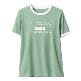 CONTINUE COPENHAGEN - DEA T-SHIRT | ARMY