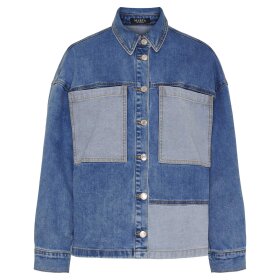 MARTA DU CHATEAU - MILJA SHIRT | BLUE DENIM
