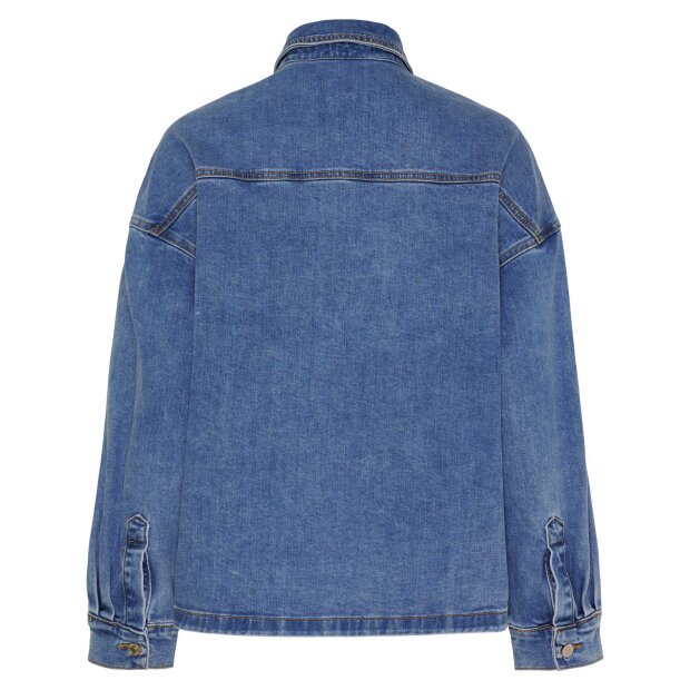 MARTA DU CHATEAU - MILJA SHIRT | BLUE DENIM