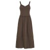 MARTA DU CHATEAU - RAYMONDE DRESS | CHOCO