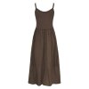 MARTA DU CHATEAU - RAYMONDE DRESS | CHOCO