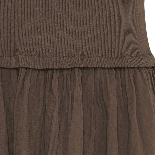 MARTA DU CHATEAU - RAYMONDE DRESS | CHOCO