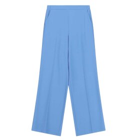 IMPERIAL - WIDE-LEG HIGH-RISE TROUSERS | CERULEO